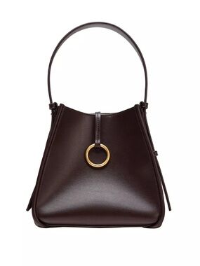 Zara Bucket Bag with Metal Ring
